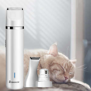 Kit de Peluquería Profesional para Perros Lanumi SH-2301 con Cortadora de Pelo y Lima de Uñas Recargable de Plástico - Product Image 2