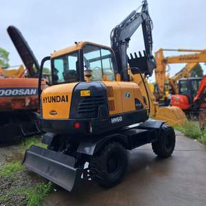 Precio bajo Nuevo Hyundai HW60 Excavadora de ruedas Hyundai HW60 Nueva excavadora de ruedas 8 Ton Hyundai Rueda Mini excavadora para la venta - Product Image 4