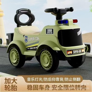 Drum Super Car Kids Ride On Toy Car With Lights And Music 1-3 Years Old Child Push Car For Indoor Outdoor Play - Product Image 2