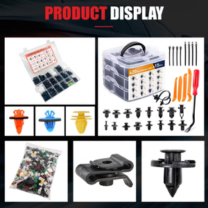 Fixations de tapis de voiture USAI, clips de panneaux de véhicule, goupilles de fixation automobile, rivets à pression en plastique, clips de panneaux de porte de voiture, attaches de panneaux intérieurs - Product Image 3