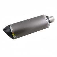 Vente en gros CBR 500 CBR 600 123*430mm Accessoires CBR600 Tuyaux d'échappement pour Honda CBR600 Silencieux d'échappement de moto