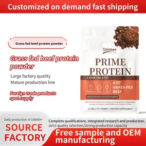 Proteína de Carne de Res Alimentada con Pasto para Adultos, 17 Libras, Certificación GMP, 90% de Proteína, Apoyo para Huesos y Articulaciones, Venta Directa de Fábrica - Product Image 2