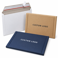 Emballage d'enveloppes en carton personnalisé en gros, emballage imprimé avec logo, emballage de produits personnalisé pour les petites entreprises