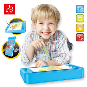 批发可擦除学龄前儿童发光新风格教育玩具带眼镜霓虹灯3D魔术绘图板 - Product Image 3