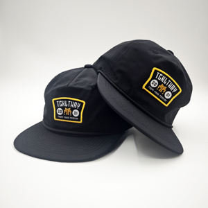 ปรับแต่งโลโก้ปักบนหมวก Richardson 256 รุ่น Rope Hat แบบเปล่า ปีกแบน 5 ชิ้น แบบ Snapback - Product Image 3