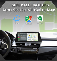 Lecteur multimédia automobile sans fil CarPlay Android Auto avec système Linux 10,25 pouces pour BMW F45 F46 F87 NBT 2013-2018