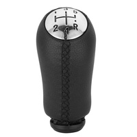 Poignée de levier de vitesses en cuir 17MM pour Renault Laguna Megane 2 Clio 3 Scenic 2, accessoires de voiture