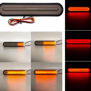 Nueva Lámpara LED de Freno para Camión y Remolque, Luz Trasera de Giro, 12V 10W, Combinación Amarilla y Roja, Ajuste Universal, 1 Año de Garantía - Product Image 6