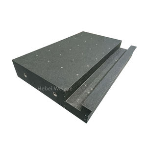 Yeni dökme demir granit yüzey plaka düz mermer muayene masa yüzey işleme ölçümü için Stand ile kaynak kullanımı - Product Image 1