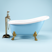 Grande salle de bain en acrylique pour adultes, vente en gros, pologne