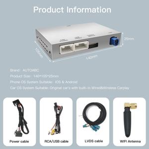 Module Autoabc Peugeot Citroën <span class=keywords><strong>SMEG</strong></span>/MRN-NAC Décodeur CarPlay Android Auto avec 1 an de garantie pour les voitures - Product Image 6