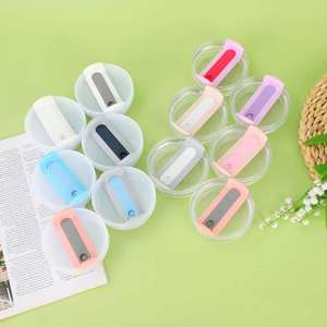 Couvercle universel rotatif en plastique couleur macaron pour gobelets de voiture et de glace de 30 oz, étanche et hermétique - Product Image 2