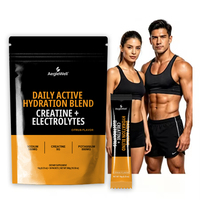 Creatine Elektrolyten Poeder Sport Creatine Monohydraat Poeder Drink Supplement Energie & Hydratatie Ondersteuning Pre-Workout Poeder