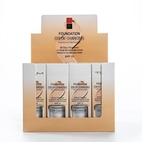 Fond de teint TLM Face Base Make up Spf, maquillage personnalisé, fond de teint magique changeant de couleur, crème cosmétique, fond de teint liquide changeant de couleur