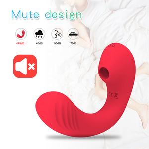 المصنع الأصلي 2 في 1 غرام بقعة البظر مص هزاز مرن للمرأة المهبل البظر محفز ألعاب جنسية بائع - Product Image 6