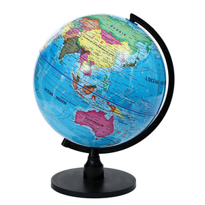 Globe terrestre français imprimé haute définition, modèle en ABS+PVC, pour l'enseignement en géographie en classe, vente en gros pour les bureaux - Product Image 2