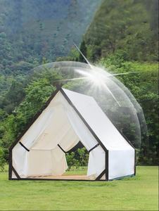 <span class=keywords><strong>Tente</strong></span> triangulaire en tissu Oxford <span class=keywords><strong>de</strong></span> luxe <span class=keywords><strong>tente</strong></span> <span class=keywords><strong>de</strong></span> <span class=keywords><strong>camping</strong></span> et d'utilisation commerciale en plein air étanche à la pluie - Product Image 3