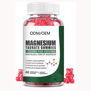 Gommes à base de <span class=keywords><strong>taurine</strong></span> et de magnésium fournies par l'usine pour adultes vitamines transfrontalières Amazon non destinées aux femmes enceintes - Product Image 1