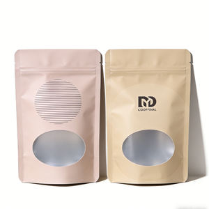 Bolsa Doypack Personalizada con Cierre, <span class=keywords><strong>para</strong></span> Palomitas, Café, Té, Bocadillos, en PET+VMPET+PE, con Ventana Transparente Mate, <span class=keywords><strong>para</strong></span> Uso Doméstico - Product Image 3