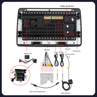 Autoradio Android pour Fiat Panda 2003-2012, lecteur multimédia Carplay, lecteur vidéo 2din, autoradio stéréo, navigation GPS