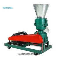 Machine à granulés d'aliments pour volailles à haute productivité, mini-machine à granulés pour la fabrication d'aliments pour animaux, machine à granulés d'aliments pour poissons