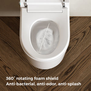 Toilettes intelligentes murales suspendues en céramique avec bidet intégré et <span class=keywords><strong>chasse</strong></span> <span class=keywords><strong>d</strong></span>'<span class=keywords><strong>eau</strong></span> automatique – Design moderne - Product Image 3