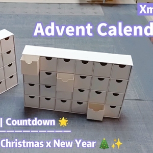 25 Days Empty Custom Beauty Advent Calendar <strong>Box</strong> Sliver Foil Ramadan <strong>Eid</strong> <strong>Gift</strong> <strong>Box</strong> - Product Image 4