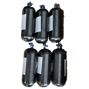 Tanque de hidrógeno de UAV y Dron de bobinado de fibra de carbono tipo 4 <span class=keywords><strong>Rubri</strong></span> 20L 35MPa - Product Image 4