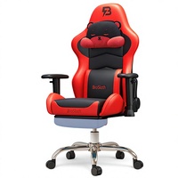 Chaise de Gaming Ergonomique de Luxe Rose à Dossier Haut Réglable en Hauteur pour Gamer - Offre Spéciale