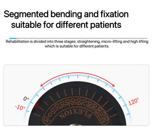 CONRIDA Upgrade compresión quirúrgica pierna Brace almohadilla de presión doble para el dolor del nervio ciático soporte de protección de rodilla - Product Image 2