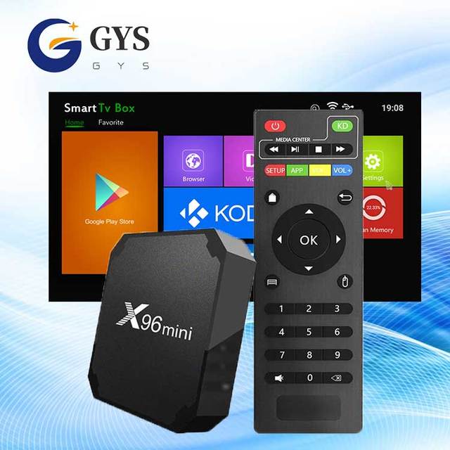X96 Mini 2g16g Amlogic S905W Android TV Box 4k Quad Core X96 Mini Android Smart Tv Box