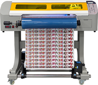 Imprimante UV DTF 3D pour logos 60 cm avec film A/B A3 et laminateur pour autocollants de transfert