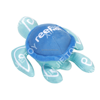 Jouet en peluche tortue de mer en coton PP, jouet en peluche tortue personnalisable, jouet en peluche tortue brodé avec OEM ODM