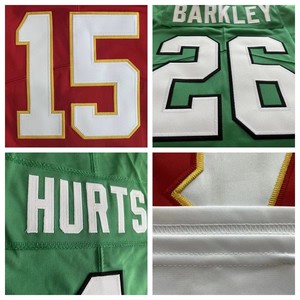 Fabrieksgroothandel Denver geborduurd # 10 Nix # 14 Sutton # 15 Bonitto # 17 Waggelen # 2Surtain II # 7 Elway American Football Jersey - Product Image 6