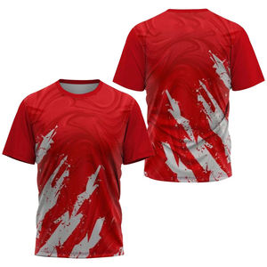 Camiseta de Maratón Sublimada Personalizada, Ligera, Transpirable, de Secado Rápido, Unisex, con Logotipo Personalizado y Tela de 160g - Product Image 1