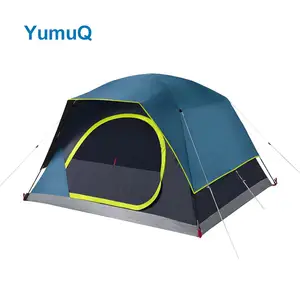 YumuQ High Quality Easy Set Up Outdoor Hiking Waterproof Portable Large Camping Dome Tents With Carry Bag