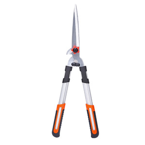 Green Smooth Hedge Shears 45-60 Cm Stainless Steel Straight Blade 1.5 In Cutting Capacity Aluminum Alloy Handle Orange - Product Image 5