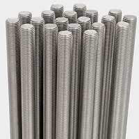 DIN976 Stainless Steel Thread Rods M8 M10 M20 Bar Carbon Steel Galvanized Full Thread Stud Bolt DIN976 Threaded Rod