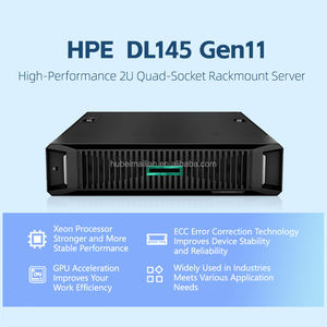 Serveur Edge HPE ProLiant DL145 Gen11 2U 1P Original Neuf avec AMD EPYC 4ème Génération, DDR5, PCIe 5.0, 2*SFF/6*EDSFF pour Stockage Edge - Product Image 1