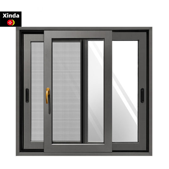 Aluminum Frame Tempered Glass Windows With Cheap Price Latest Simple Design Aluminum Sliding Window