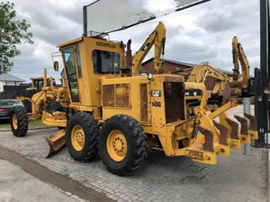 Niveleuse de moteur d'occasion CAT 140K 100% America Original en bon état Caterpillar 140K 140H Machine de construction de routes - Product Image 4