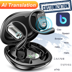 Audífonos Inalámbricos con Traducción IA en Tiempo Real YYK-Q16S, Esenciales para Reuniones Multinacionales, Compatibles con Interpretación Simultánea - Product Image 1