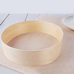 <span class=keywords><strong>Molde</strong></span> <span class=keywords><strong>de</strong></span> madera simple para hornear con papel para hornear para queso, pastel, hamburguesa - Product Image 1