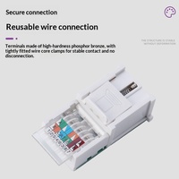 Module réseau Cat5e K&R Factory Direct Supply Ethernet RJ45 Mini Ordinateur Blanc/Vert en stock