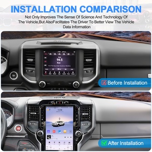 Navihua New Design 13.1 Inch Android Car Radio GPS Navigation Multimedia Carplay Autostereo DSP Headunit for Dodge RAM 2019-2023 - Product Image 5