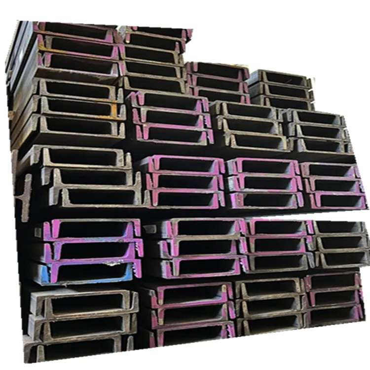 Steel channel UPE220 specification 220*85*6.5*12 standard EN10279 material S355j2 and Q235B galvanized price