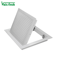 Grille de ventilation en aluminium pour système CVC, grille de retour d'air en métal pour plafond, grille filtrante en nid d'abeille