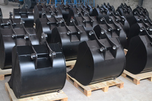 Godets hydrauliques personnalisés OEM en gros pour mini-pelles et excavatrices, godets standard pour la pelleuse, pour la terrassement et la manipulation de pierres et de roches - Product Image 1