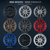 Jantes forgées 3 pièces à 12 rayons usinées, design Deep Dish, 20 et 21 pouces, 5x114.3, en alliage 6061-T6 pour Toyota, jantes personnalisées, direct usine