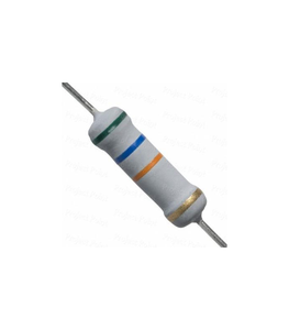 Résistance à film de carbone 1/4W 1/2W 1W 2W 3W 5W 47K 51K 56K 68K 75K 4 anneaux de couleur 5% - Product Image 1